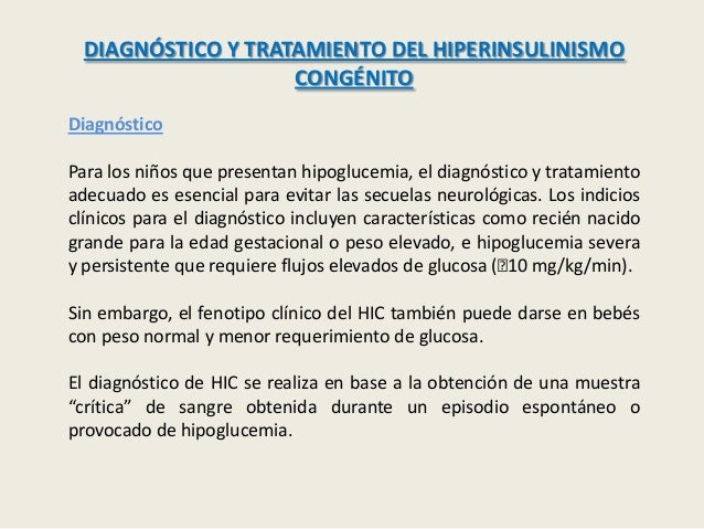 HIPERINSULINISMO CONGÉNITO E HIPOGLUCEMIA NEONATAL. HIPERINSULINISMO CONGÉNITO E HIPOGLUCEMIA NEONATAL.