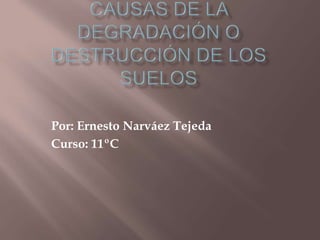 Por: Ernesto Narváez Tejeda
Curso: 11ºC
 