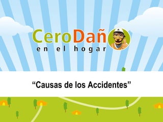 “ Causas de los Accidentes” 