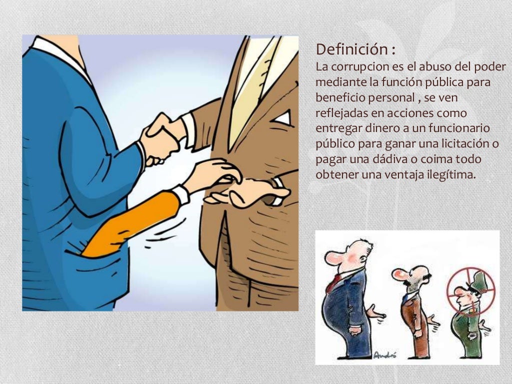 Causas y consecuencias de la corrupción en el perú