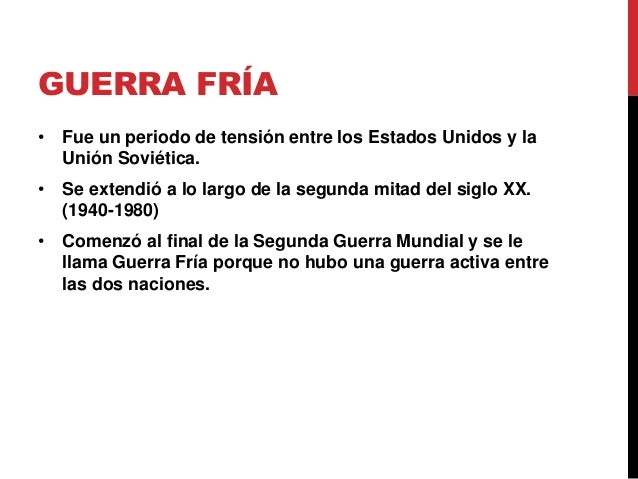 Resultado de imagen para la guerra fria y sus repercusiones mundiales