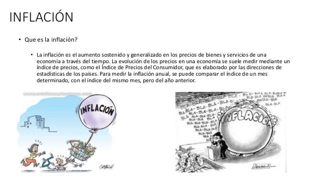 Causas y efectos de la inflación