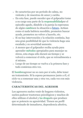 Causas y efectos de la violencia tania