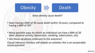Bmi Inference Causal Inference | PDF