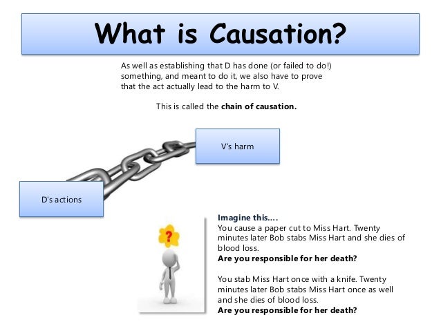 what is causation in science definition