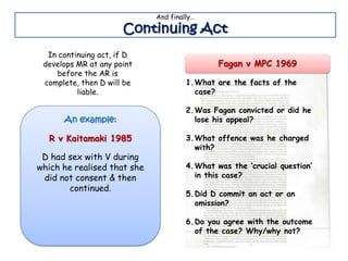 Causation & other issues 2011 12 | PPTX