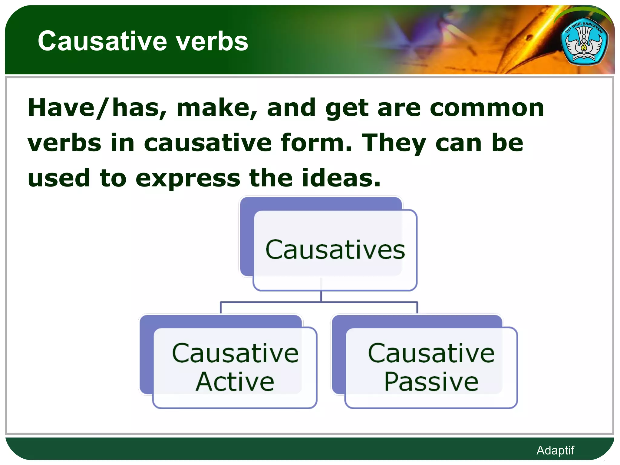 Causative | PPT
