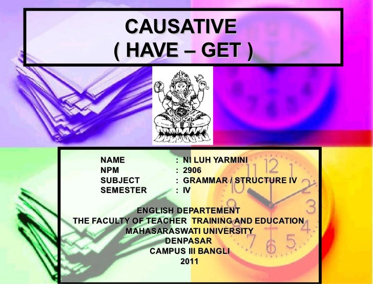 meaning of causative