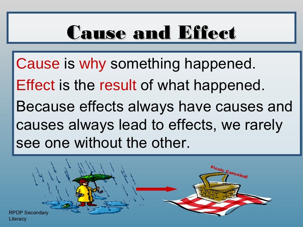 Cause andeffectpowerpoint