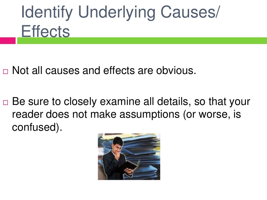 what is cause and effect in research