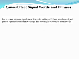 Cause effect-signalwords-phrases