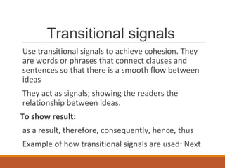 Cause effect essay mass lecture [545824] | PPT