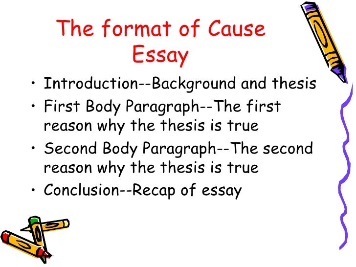 Cause and effect essay powerpoint