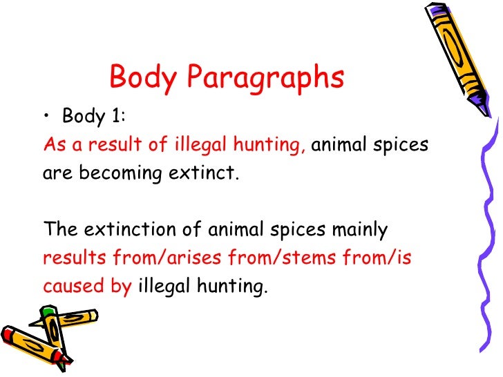 essay about hunting animals