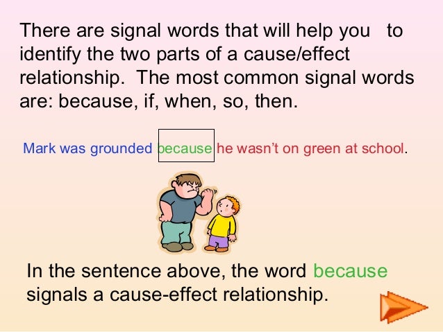 Cause and effect