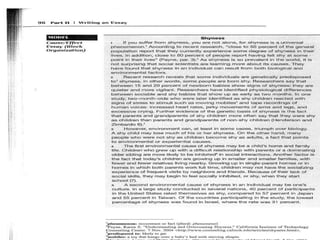 Cause and effect essay