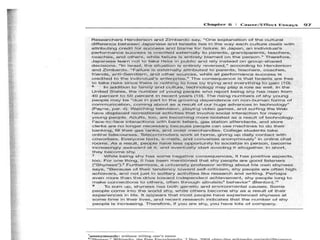 Cause and effect essay