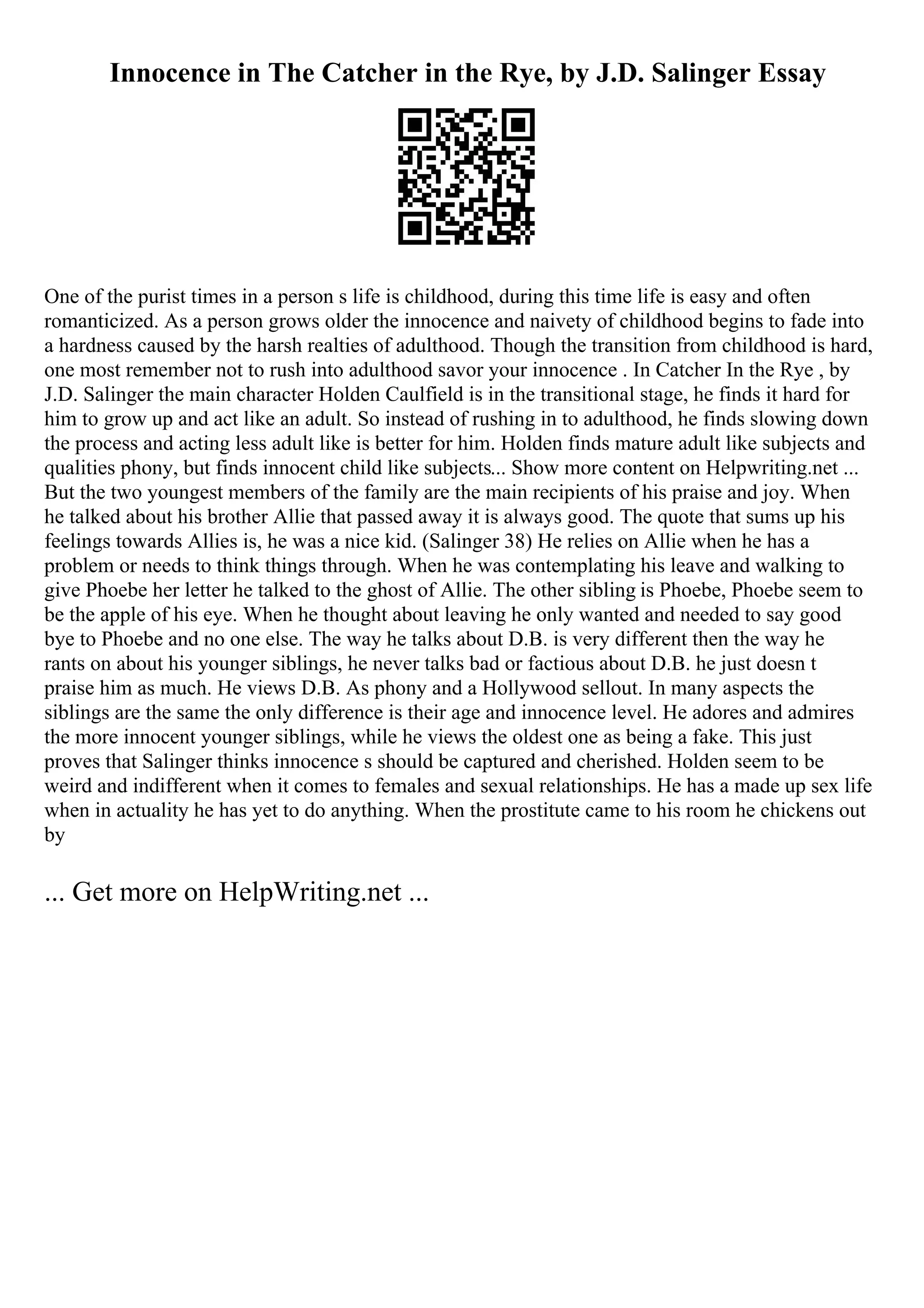 Cause And Effect Essay Examples Middle School | PDF