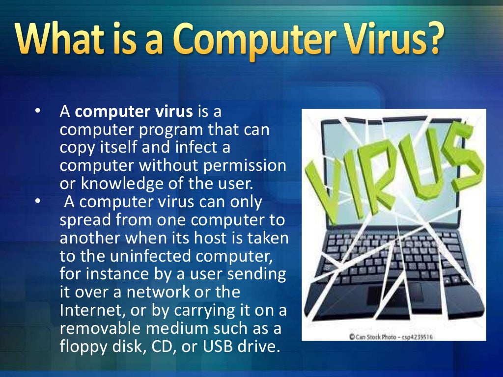 case study of computer virus