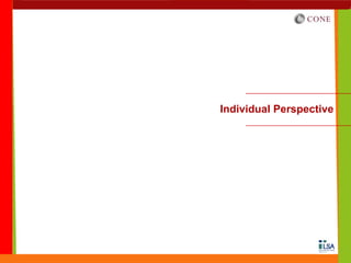 Individual Perspective
 
