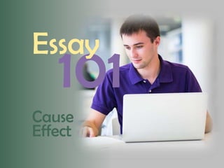 101
Essay
Cause
Effect
 