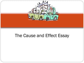 The Cause and Effect Essay 