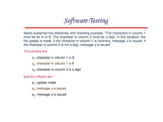 Cause effect graphing technique | PDF
