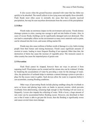 Cause of flash flooding | PDF