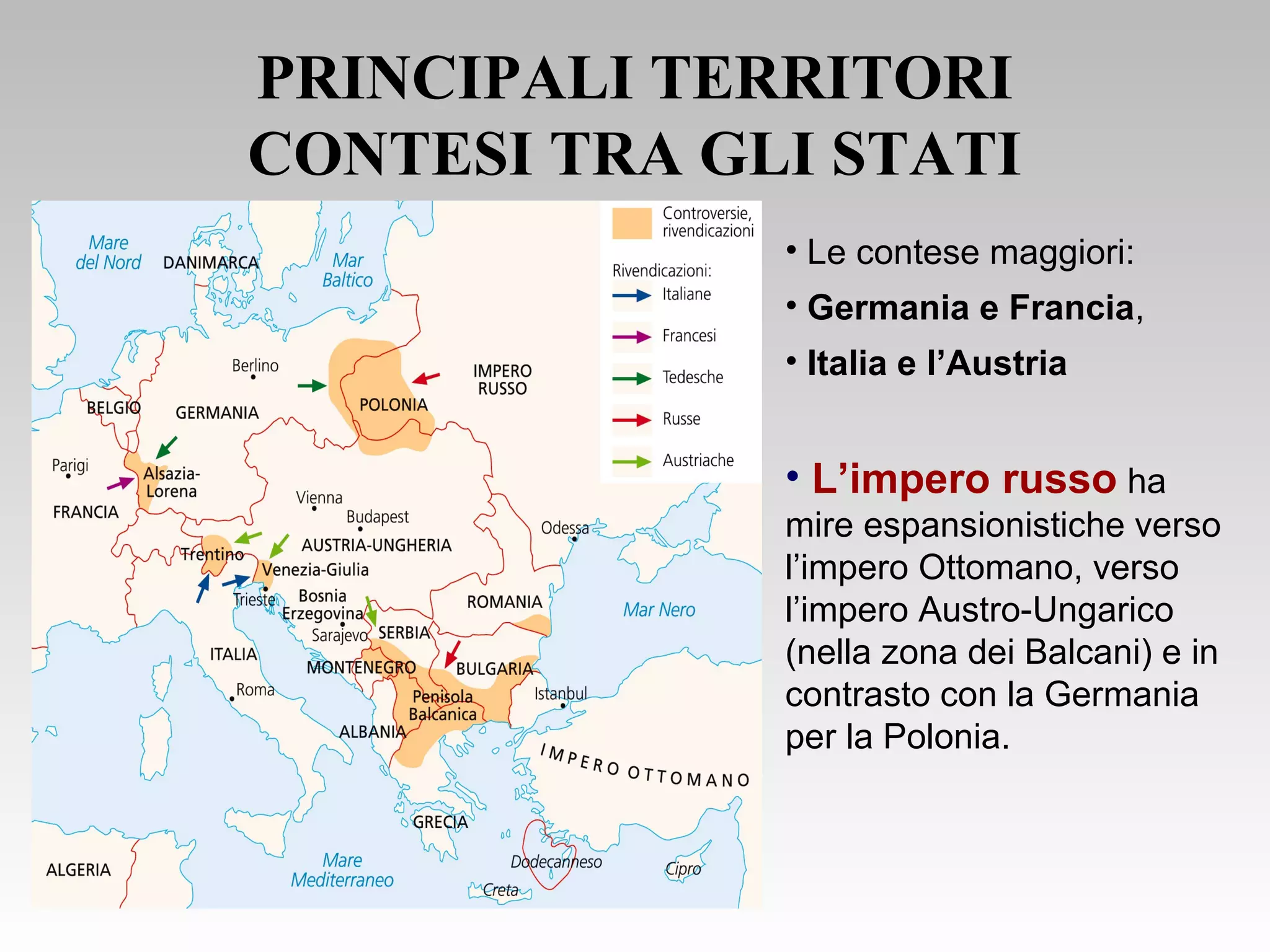 Le cause della prima guerra mondiale | PPT