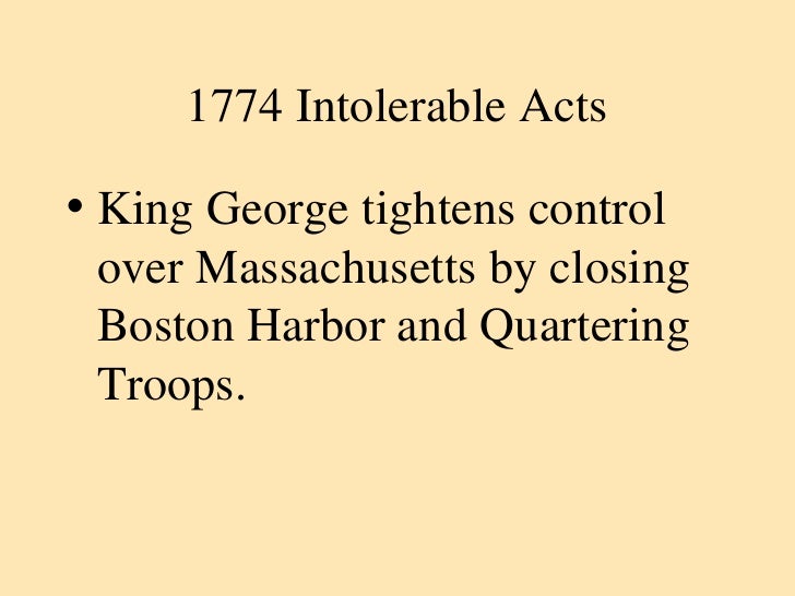 Causes of american revolution essay