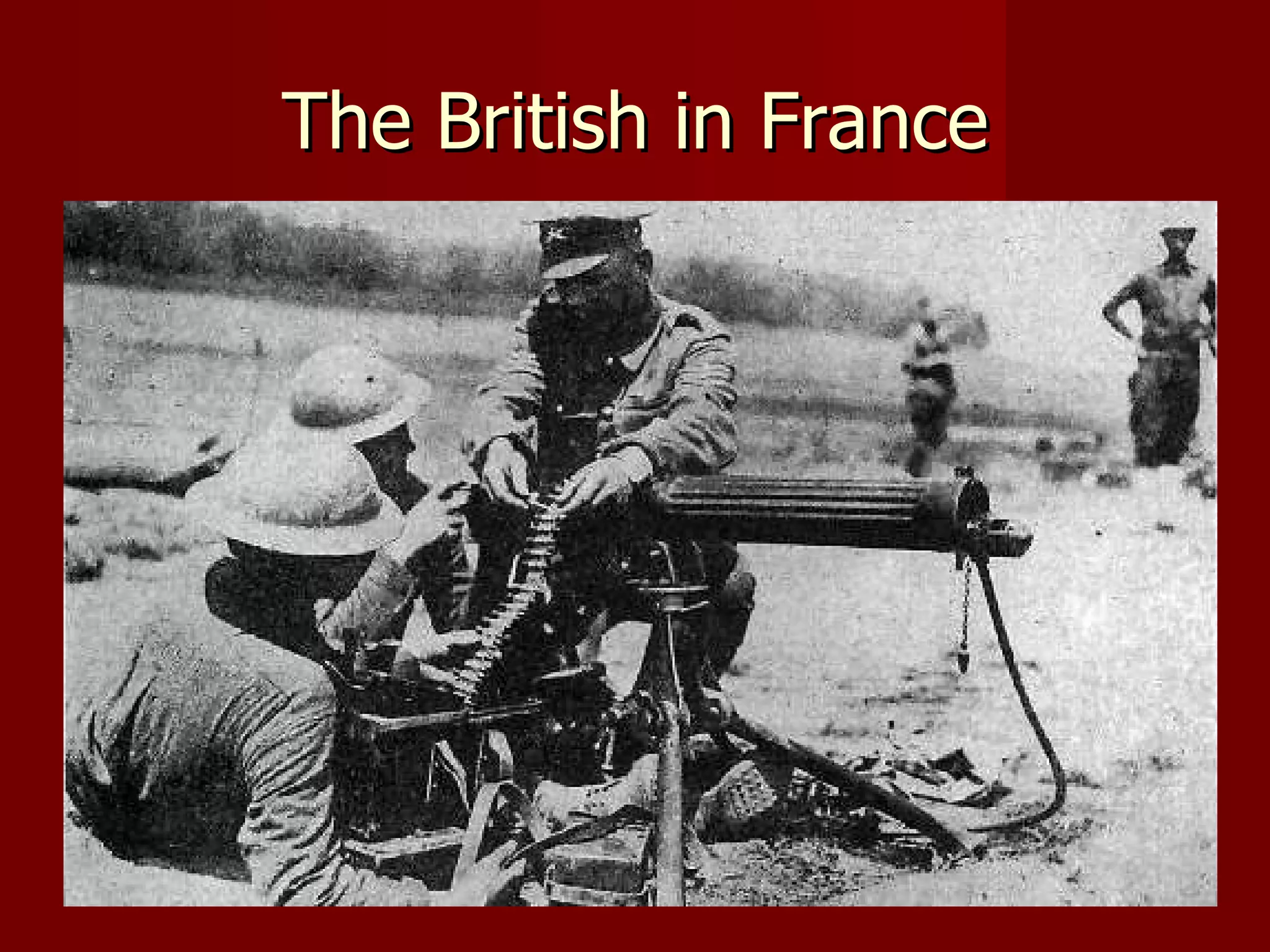 The British in France 
