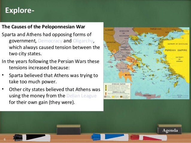 Causes and course of the peloponnesian war
