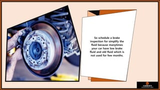 Causes Behind the Spongy Brake Problems in your Car PPTX