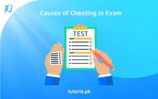 Causes of cheating in exams