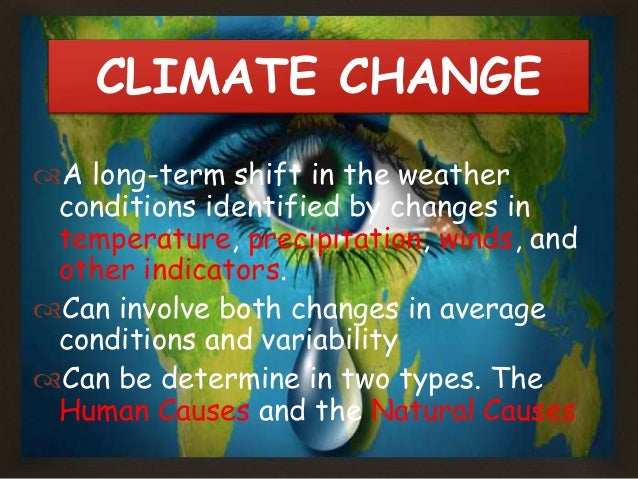 Causes of climate change