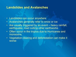 Causes Of Global Hazards