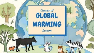 GLOBAL
WARMING
Causes of
Lesson
 