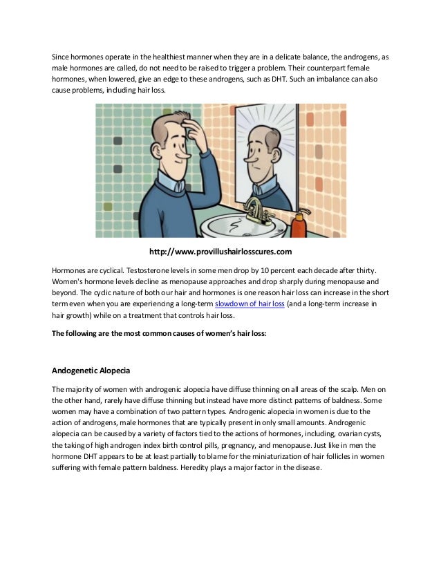 Causes Of Hair Loss In Men and Women