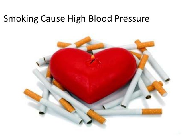 why does smoking cause high blood pressure