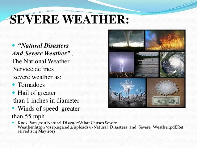 currents 7 common types of storms