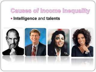  Intelligence and talents
 