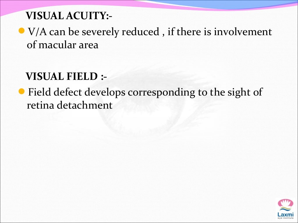 Causes of low vision in adult