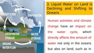 causes of sea level rise and climate change | PPTX
