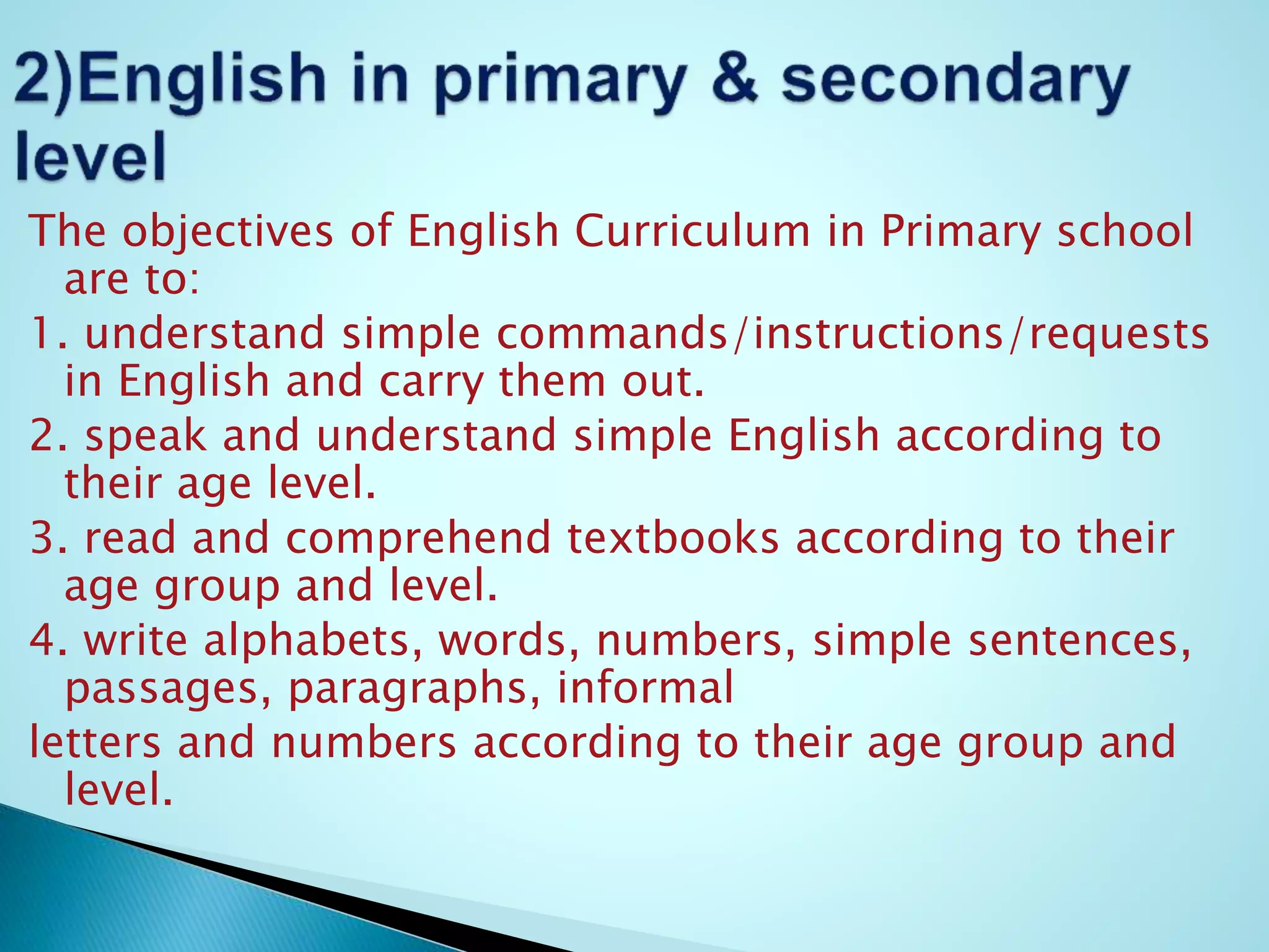 Causes of students’ failure in english at secondary level | PPTX