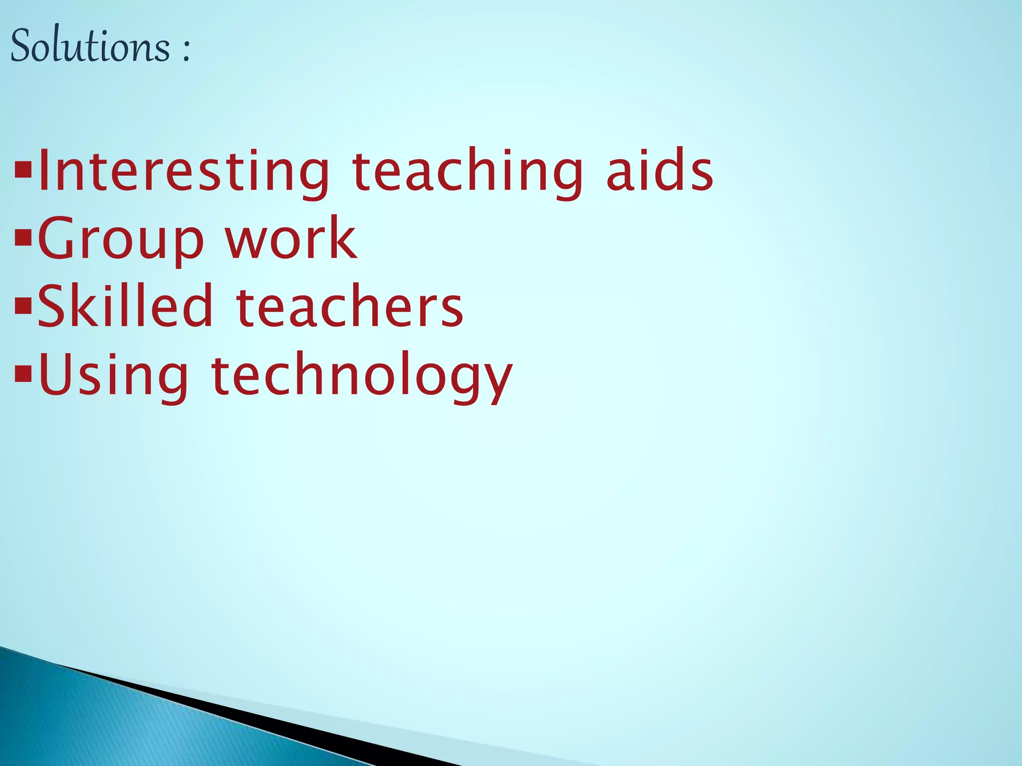 Causes of students’ failure in english at secondary level | PPTX