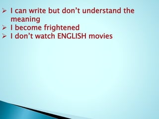 Causes of students’ failure in english at secondary level | PPT