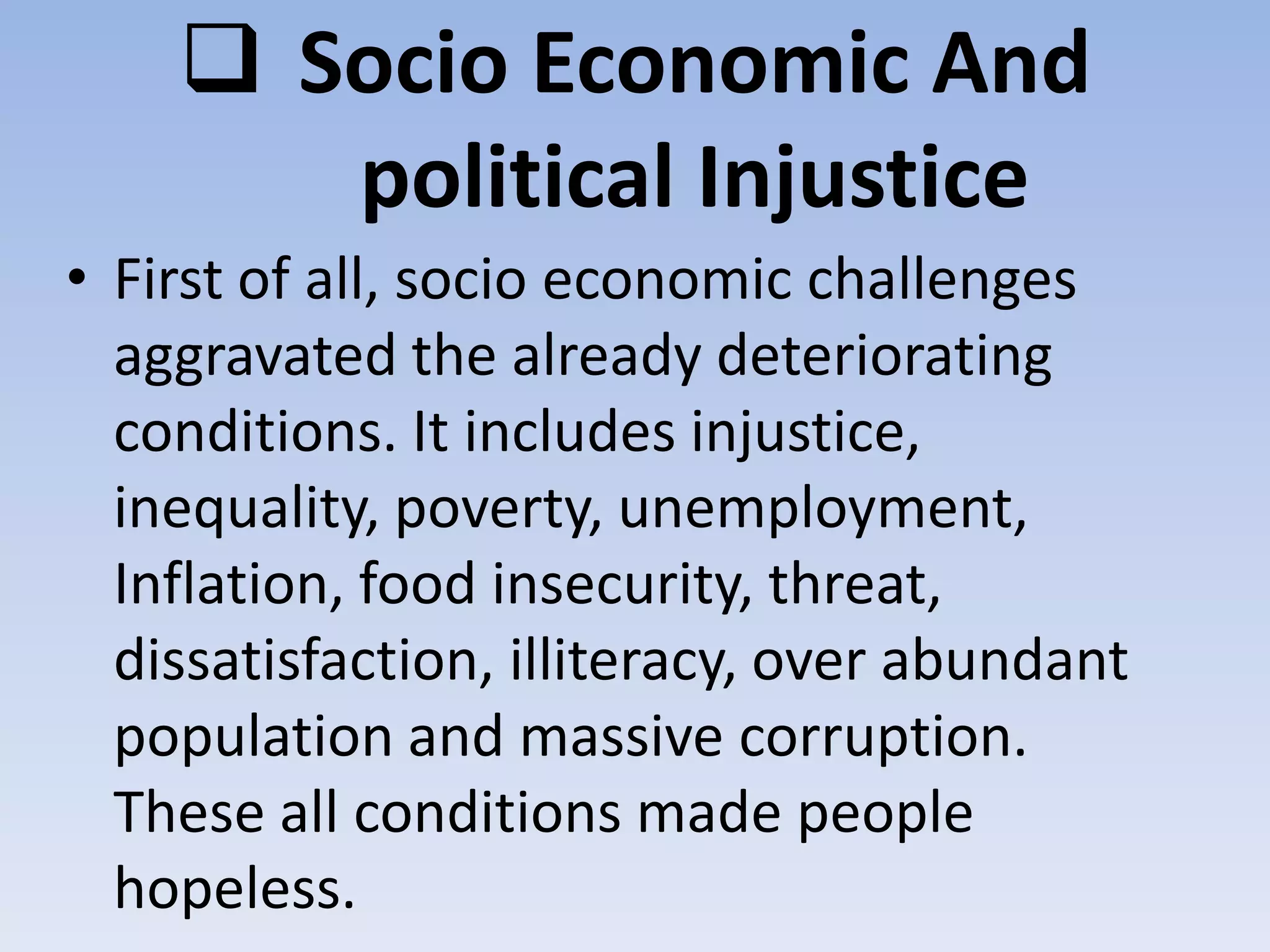Causes of terrorism | PPTX