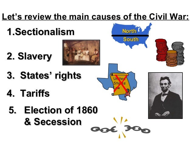 What Are The Causes Of The American Civil War