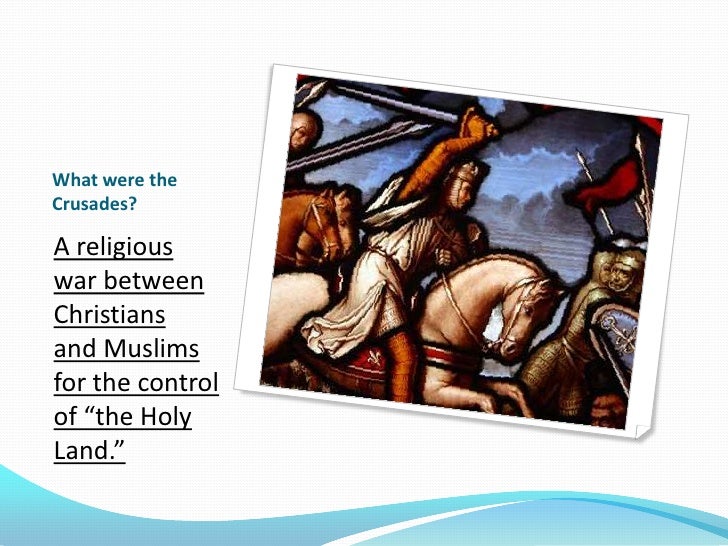 the cause of the crusades What were the crusades the crusades were a series of eight christian military expeditions fought against muslims for the holy lands between the years of 1096 and. the cause of the crusades What were the crusades the crusades were a series of eight christian military expeditions fought against muslims for the holy lands between the years of 1096 and.