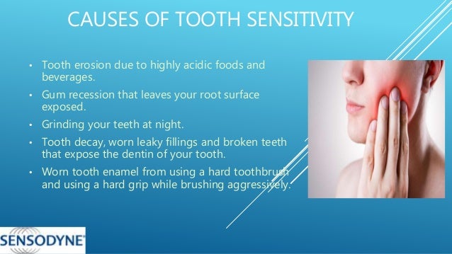 Causes Of Tooth Sensitivity